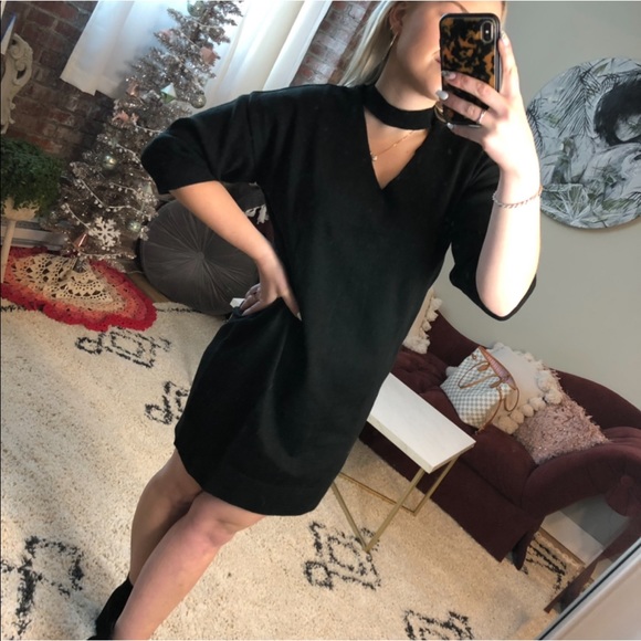 Black Venus Sweater Dress Choker - Picture 2 of 6
